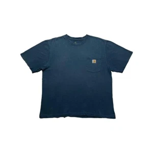 Carhartt Pocket T-Shirt Stone Blue - Picture 1 of 3