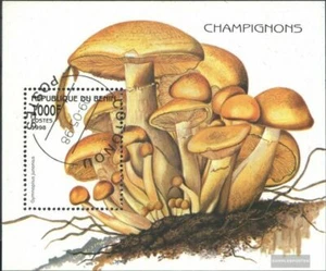 Benin Block37 (kompl.Ausg.) gestempelt 1998 Pilze - Bild 1 von 1