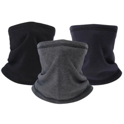 Invierno Polar Esquí Cuello Calentador Polaina Tubo Bufanda Media Máscara Facial para Clima Frío Foto 1 de 4