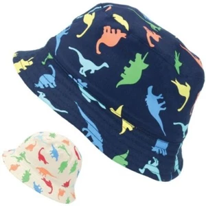 Gorra De Cubo Para Niños Niñas Bebés Dinosaurios Dino Verano - Zdjęcie 1 z 7