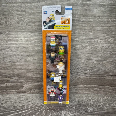 Despicable Me 3 Micro Minions Figures 8-Piece Gift Set New-Think Way Toys Cover