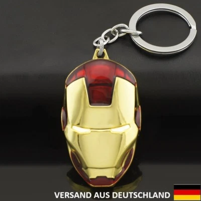 Iron Man Marvel Figur Comic Maske Helm Film Spielzeug – Schlüsselanhänger Toy