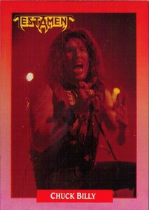 1991 Brockum RockCards #115 Chuck Billy