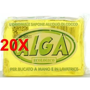 20 X Ökologische Algenseife FÜr WÄschestÜcke Und Waschmaschine Mit Kokosnus - Bild 1 von 1