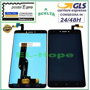 DISPLAY LCD PER XIAOMI REDMI NOTE 4 4X GLOBAL TOUCH SCREEN SCHERMO VETRO NERO - Foto 1 di 1