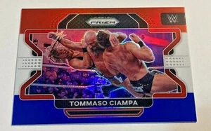 2022 Panini Prizm WWE #62 Tommaso Ciampa Red White Blue Prizm - Picture 1 of 2
