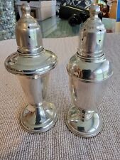 Reed And Barton  Sterling Silver Salt and Pepper Shakers Very Nice!