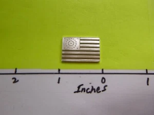 11TH U.S. FLAG IOWA BECOMES A STATE 1847 NICE 1974 SILVER BAR RARE #B - Picture 1 of 2
