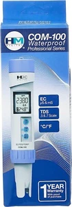HM Digital COM 100 Waterproof EC/TDS & Temperature Combo Meter- 2023 MODEL - Picture 1 of 6