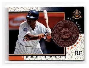 Tony Gwynn Baseball #8 1998 Pinnacle Mint Collection San Diego Padres - Picture 1 of 2