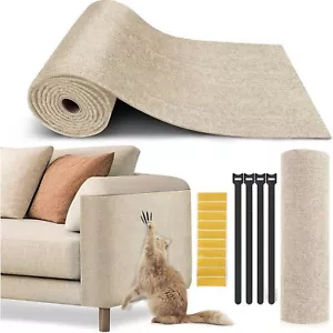 【Super Sticky】 Cat Scratch Furniture Protector Self Adhesive Scratching Mat C... - Picture 1 of 8
