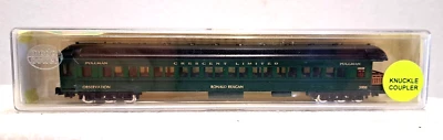 MODEL POWER 'N' SCALE RONALD REAGAN PASSENGER CAR knuckle coupler 88634 New - Image 1 of 4
