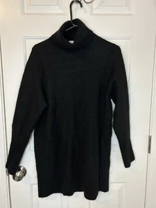 & Other Stories Stockholm Atelier langer Rollkragen Pullover Gr. S schwarz Wollmischung - Bild 1 von 6