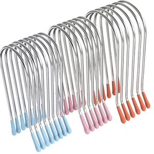 Hot Curler Clips Replacement Hot Roller Clips Rollers Securing Pins Fits 0.5 Inc - Picture 1 of 12