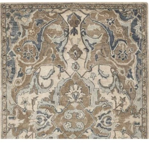 Nolan PB Traditional Oriental Handmade Tufted 100% Wool Area Rugs Living Room - Picture 1 of 5