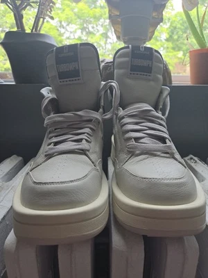 Converse x Rick Owens DRKSHDW TURBOWPN Pelican/Black/Cloud Cream Men's 10.5 - Image 1 of 4