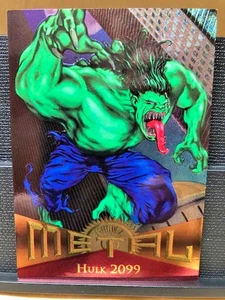 1995 Marvel Metal Hulk 2099 - Card #47, Near Mint Condition - Picture 1 of 14