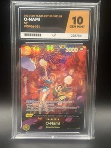 One Piece CCG O-Nami 500 Years in the Future Foil SP OP06-101 - ACE 10 - Bild 1 von 6
