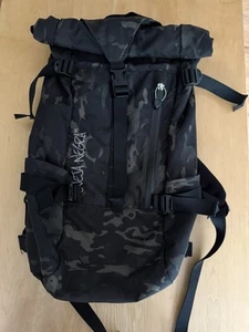 Oveja Negra Roll-Top Portero bag backpack dark camo EXCELLENT $165 - Picture 1 of 7