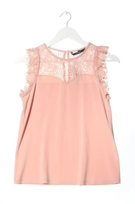 VERO MODA Blusa sin mangas Mujeres Blusa Talla EU 34 rosa look casual - Imagen 1 de 4