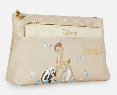 PRIMARK Disney Bambi 2-in-1 Wash Bag Set X NWT Make Offer - Image 1 of 4