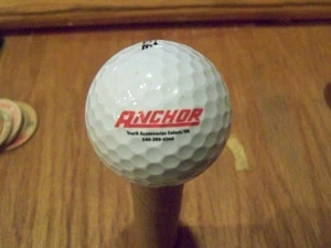 ANCHOR TRUCK ACCESSORIES SALEM VIRGINIA 540-389-4366 LOGO GOLF BALL PINNACLE - Picture 1 of 1