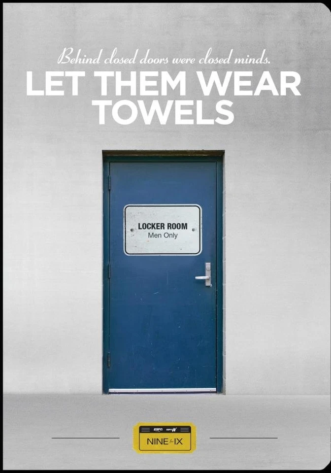 ESPN Films - Nine for IX: Let Them Wear Towels (DVD) Melissa Ludke Lesley Visser - Image 1 of 1
