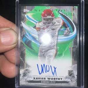 2024 Topps Inception XAVIER WORTHY on Card Auto /150 ๐ฅ๐ฅ๐ฅ ๐ฅ๐ฅ - Picture 1 of 2