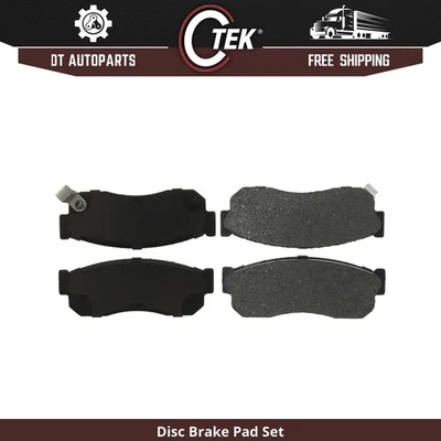 Para Subaru Justy 1987-1988 | Pastillas de freno de disco delanteras centradas | Cerámica Foto 1 de 4