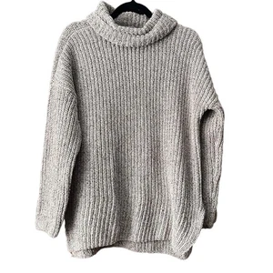 Abercrombie & Fitch Damen Rollkragen Pullover Pulli Langarm grau Gr. S - Bild 1 von 8