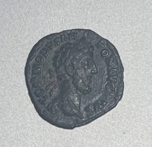 MONETA ANTICA ROMA - COMMODO IL GLADIATORE (180-192 DC) DENARIO ZECCA ROMA - Picture 1 of 6