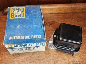 NOS GOLD BAND WELLS Voltage Regulator 1963-92 Ford Cars trucks - Foto 1 di 4