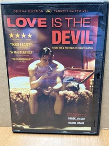 Love is the Devil DVD Daniel Craig Tilda Swinton Cannes Film Festival 2006 HTF - Imagen 1 de 6