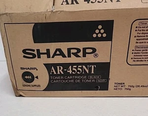Sharp AR-455NT Black Toner Cartridge OEM - Picture 1 of 2