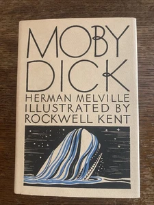 Moby Dick - Herman Melville. Rockwell Kent 1982 Modern Library Hardcover w. DJ - Picture 1 of 17
