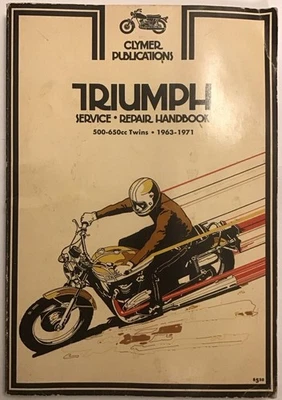 LIBRO DE REPARACIÓN CLYMER TRIUMPH Foto 1 de 3