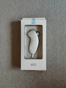 Genuine Nintendo Wii Nunchuck New Sealed Official Boxed White Accessory RVL-004 - Picture 1 of 1