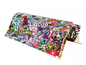 PELLICOLA ADESIVA LUCIDA CAR WRAPPING STICKER BOMB AUTO TERMOFORMABILE - Zdjęcie 1 z 3