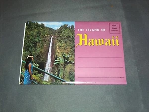 Vintage 1967 Hawaii Die Orchideeninsel Postkartenbuch - Bild 1 von 3