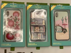 Kate Spade iPhone X Comold Etui Harz Bibliothek | Nicht im Büro | Juwelierte Girlande - Bild 1 von 4