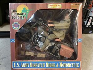 21st Century Toys Ultimate Soldier 12" WWII US Army Dispatch Rider Motorcycle