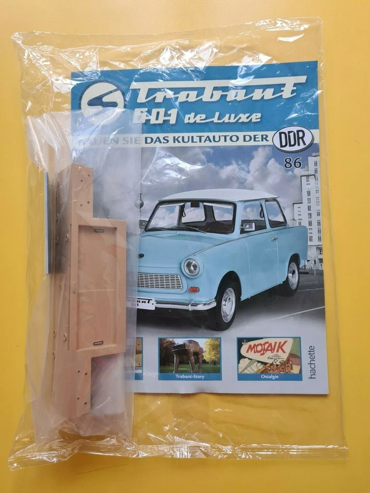 Trabant 601 de Luxe Bauteil Nr. 86  1:8 DAS KULTAUTO DER DDR von hachette      - Bild 1 von 1