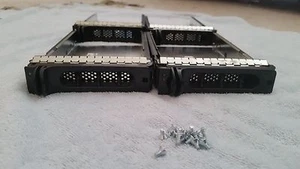 DELL POWEREDGE R300 R900 R905 T300 T605 SAS SATA 3.5 DRIVE CADDY TRAY LOT QTY 4 - Picture 1 of 1