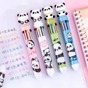 Niedliche Journal Stifte 10 in 1 Bunte Tinte Gel Stift Bürobedarf - Bild 1 von 14
