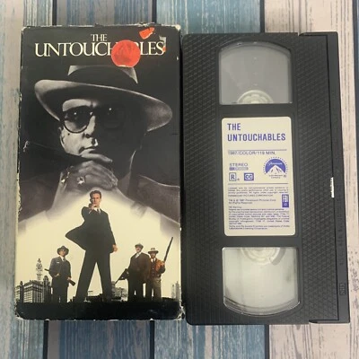 The Untouchables VHS 1988, 1990 Robert De Niro Sean Connery - Image 1 of 4