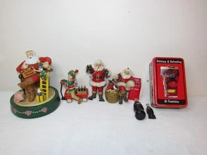 COCA COLA 1994 Papá Noel Navidad Banco Mecánico ERTL y Adornos Lote - Imagen 1 de 23