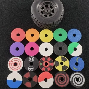 Wheel Covers for Traxxas Slash Modified Oval Dirt Racer - Upgrade Accessory - Picture 1 of 25