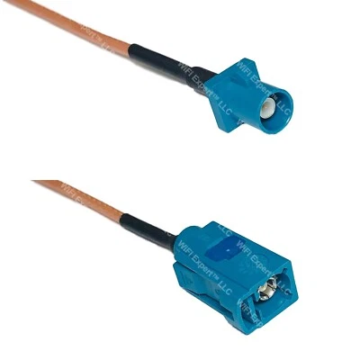 WIFI EXPERT LLC RG316 Fakra Z Male to Fakra Z Female Coax RF Cable USA-Ship