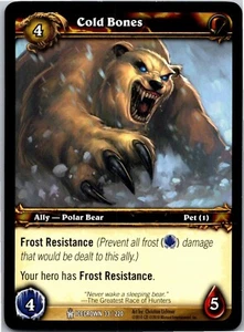 World of Warcraft Card Game Cold Bones 33/220 Icecrown CCG TCG WOW - Picture 1 of 1
