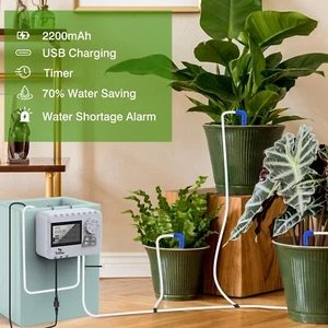 Newest Indoor Plant Watering System Kit with Customize Schedule Water Timer,USB - Picture 1 of 10
